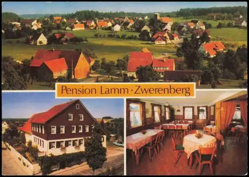 Zwerenberg-Neuweiler (Schwarzwald) Ortsansichten Zwerenberg  Pension Lamm 1990