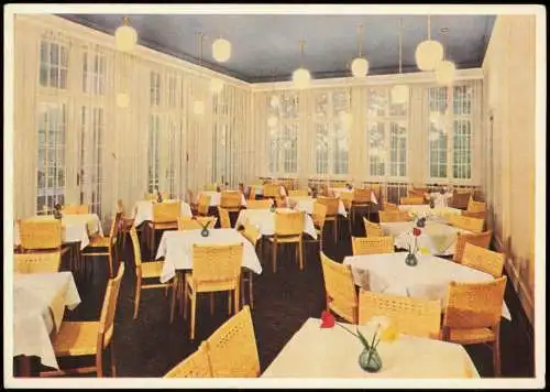 Bad Harzburg Ettershaus - Speisesaal HERTHA VON SIEMENS-STIFTUNG 1968