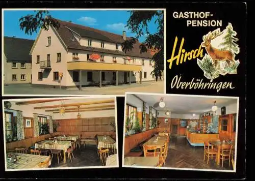 Oberböhringen-Bad Überkingen Gasthof u. Pension Hirsch 3 Bild 1968