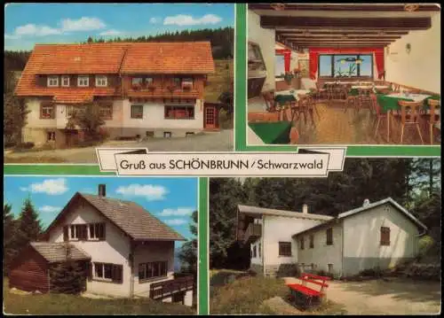 Neusatz-Bühl (Baden) Gasthaus Schönbrunn 4 Bild Neusatzeck 1976