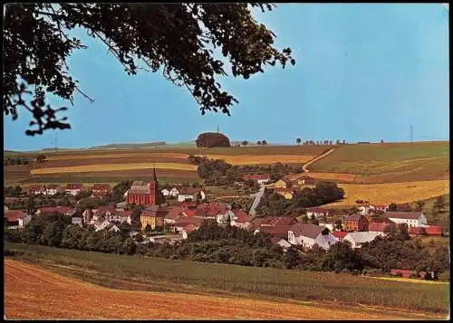 Ansichtskarte Bickendorf LK Bitburg-Prüm Partie an der Stadt 1976