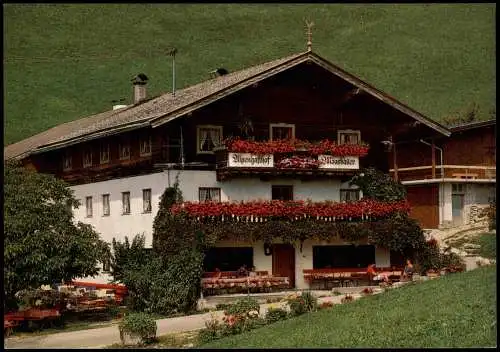 .Tirol Gasthaus Pension Moosbauer Alpengasthof in ERL Tirol 1980