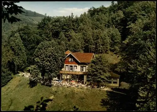 Ansichtskarte Bad Harzburg Waldgasthaus Sennhütte 1970