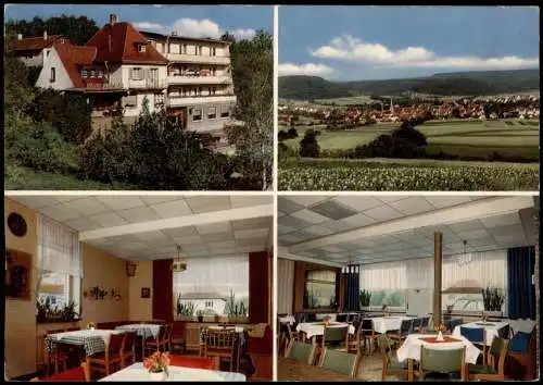 Kürnbach bei Bretten Mehrbild Hotel Pension Restaurant Villa am Weinberg  1970