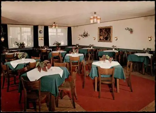 Kollnau Waldkirch Schwarzwald Breisgau Gasthof Pension Sonne Postkarte 1970