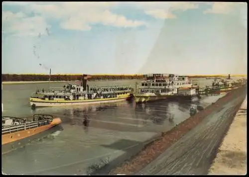 Russe (Rustschuk/Roustchouk) Pyce Hafen Пристанището 1960