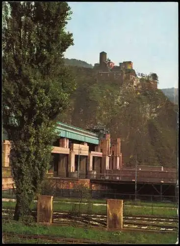 Schreckenstein (Elbe)-Aussig  Ústí nad Labem Burg Schreckenstein / Střekov 1968