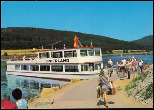 Schieder-Schwalenberg Emmerstausee MS LIPPERLAND Motorschiff 1985