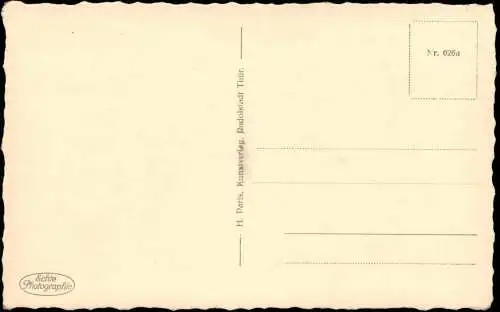 Ansichtskarte Rudolstadt Stadt - Liedtext 1930