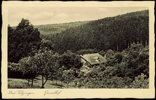 Ansichtskarte Bad Salzungen Grundhof 1936