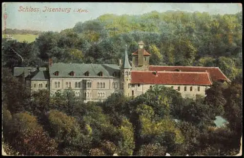 Ansichtskarte Ilsenburg (Harz) Panorama-Ansicht, Gebäudeansicht 1958/1910
