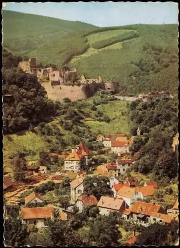 Ansichtskarte Bad Dürkheim Hardenburg Stadt Pfälzerwald 1960