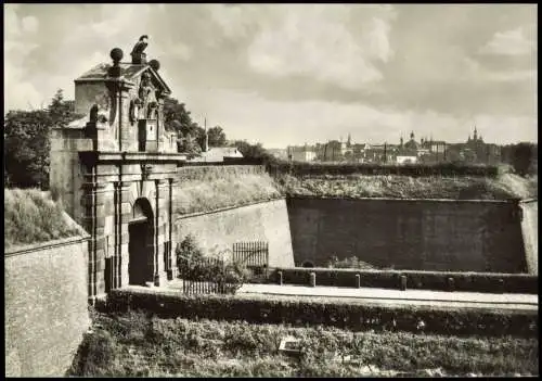 Prag Praha Leopoldova brána z doby před Leopoldstor in der Vyšehrad 1960