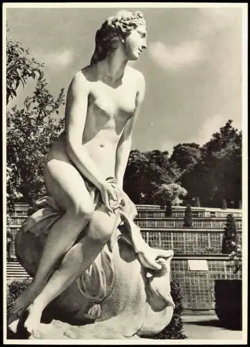 Ansichtskarte Potsdam Sanssouci Venus v. Pigalle 1969