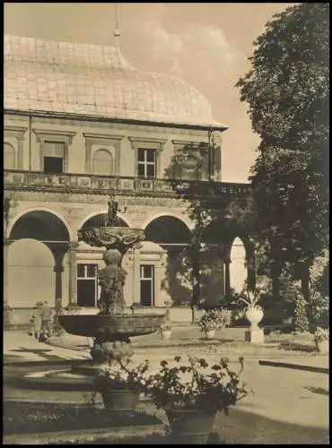 Burgstadt Prag  Hradčany Praha Der Hradschin Das Lustschloß Belvedere 1963