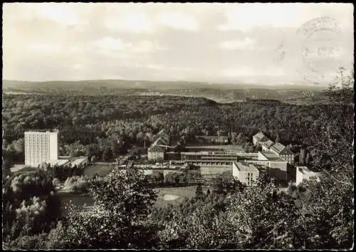 Ansichtskarte Saarbrücken Panorama-Ansicht Saarbrücken Universität 1960