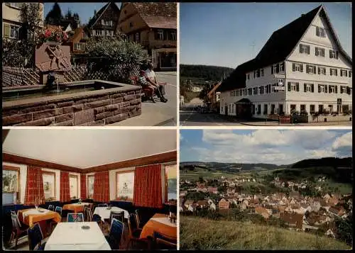 Ansichtskarte Glatten 4 Bild GASTHOF PENSION SCHWANEN 1978