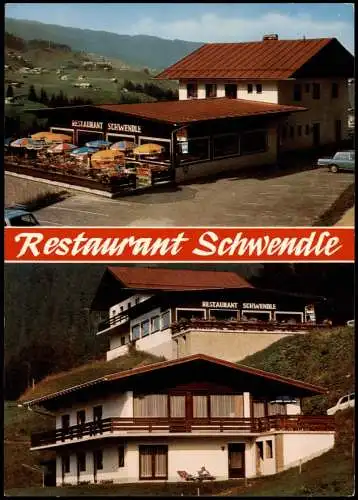 Ansichtskarte Mittelberg/Vorarlberg Restaurant Schwendle 1978
