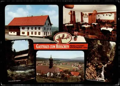 Gündelwangen-Bonndorf (Schwarzwald) 4 Bild Gasthof zum Hirschen 1991