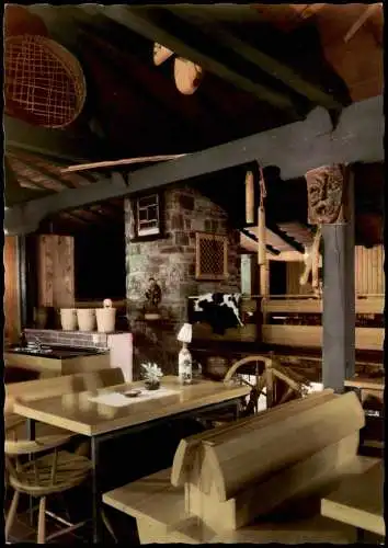 Ansichtskarte Gaschurn Alt-Montafon Gaststätte - Gaststube 1978
