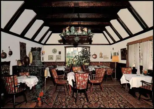 Ansichtskarte Alt Duvenstedt Hotel Töpferhaus Döns - Gastraum 1981