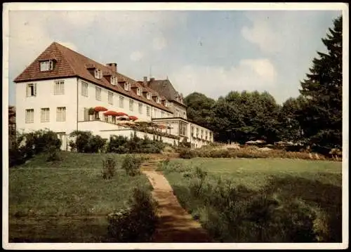 Ansichtskarte Bad Salzuflen HOTEL DER SCHWAGHOF 1956