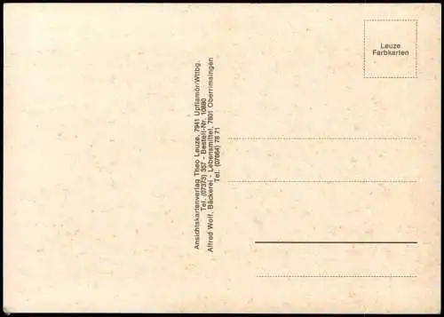Ansichtskarte Oberrimsingen-Breisach (Rhein) MB: Schule Stadt Bäckerei 1969