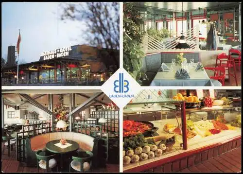 Ansichtskarte Baden-Baden 4 Bild Rasthaus Motel 1999