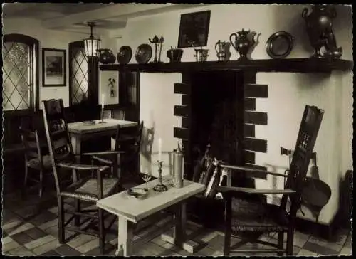 Oberkirchen-Schmallenberg Gasthof Schütte - Gastraum Hochsauerland 1968