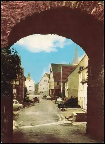 Ansichtskarte Kirchheim am Neckar Straßenbahn 1970