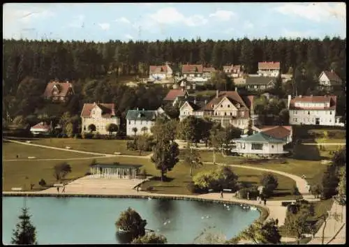 Ansichtskarte Hahnenklee-Bockswiese-Goslar Stadt und Kurteich 1978