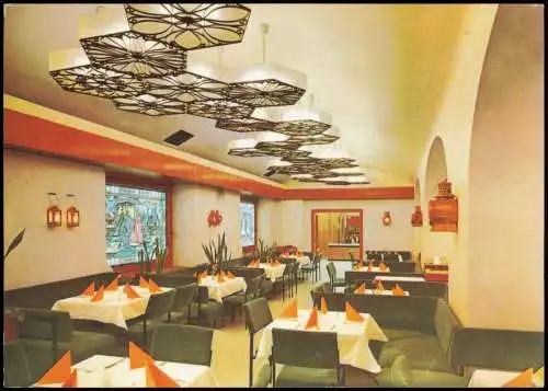 Neustadt Dresden Mitropa-Bahnhof Gaststätte Gästeraum Saxona-Keller 1975