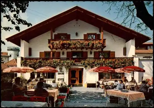 Ansichtskarte Marzoll Gasthof Gaststätte Schloßberghof Marzoll 1975