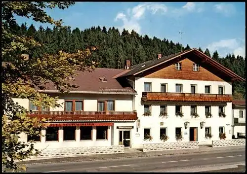 Ansichtskarte Bayerisch Eisenstein Gasthof Pension NEUWALDHAUS 1980