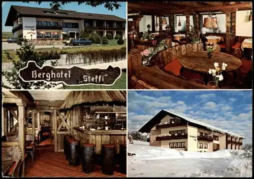 Ansichtskarte Höchenschwand Berghotel Steffi (Mehrbildkarte) 1984