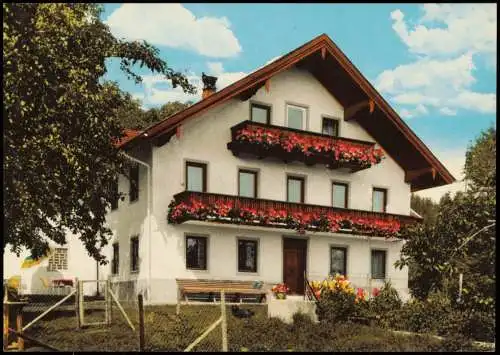 Ansichtskarte Ainring Gästehaus Josef Eschlberger Ainring Haus Nr. 69 1970