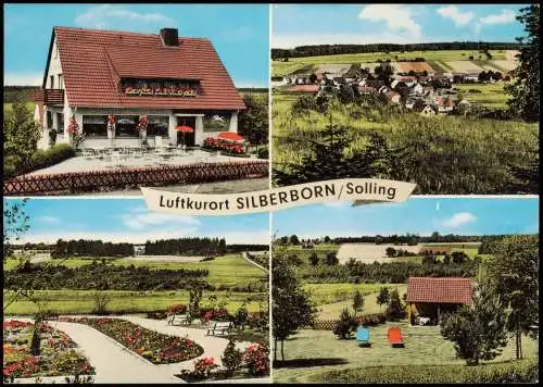 Silberborn Holzminden MB  Pension Zum Wilden Jäger Silberborn Solling 1965