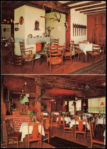 Ansichtskarte Oer-Erkenschwick Haard-Hotel Mutter Wehner - Gastraum 1976
