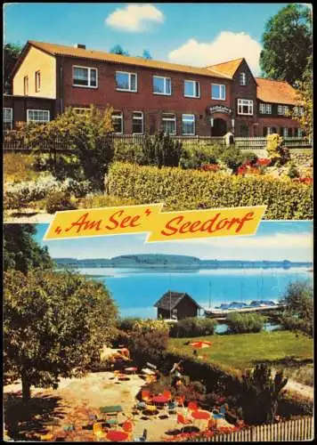 Ansichtskarte Seedorf (Mölln) Gasthof AM See 1977