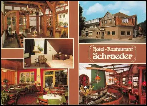 Ansichtskarte Gimbte-Greven Hotel Restaurant Schraeder MB Dorfstraße 29 1982