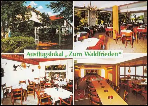 Ansichtskarte Havixbeck Ausflugslokal zum Waldfrieden 4 Bild 1977