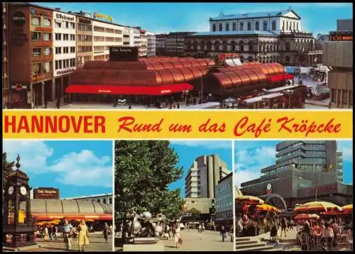 Ansichtskarte Hannover Rund um das Cafe Kröpcke MB 1977