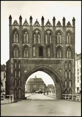 Sammelkarte Malchin Malchin-Kalensches Tor zur DDR-Zeit (Sammelkarte) 1970