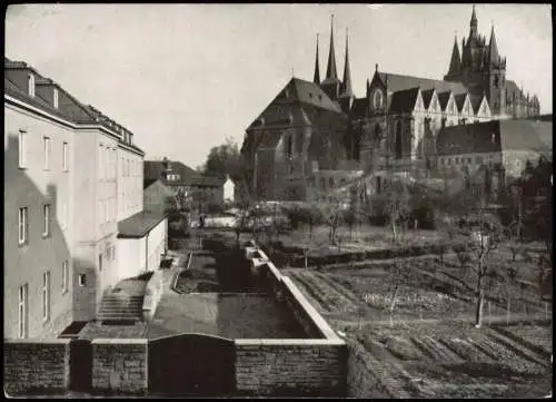 Ansichtskarte Erfurt Priesterseminar 1958   Generalvorstand Bonifatiusvereins