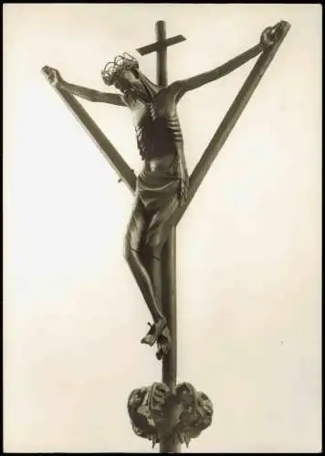 Ansichtskarte Coesfeld Kreuz in der Lambertikirche 1975