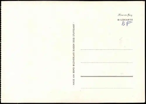 Ansichtskarte Bremen Rathaus und Roland 1950