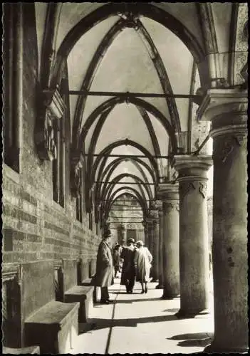 Ansichtskarte Bremen BOGENGANG AM RATHAUS 1955