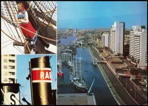 Bremerhaven 3 Bild Blick auf Freilichtmuseum Columbus Center 1979