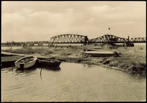 Ansichtskarte Zingst Blick auf die Brücke 1975