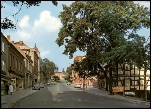 Ansichtskarte Bensberg-Bergisch Gladbach Schloßstraße, VW Käfer 1962